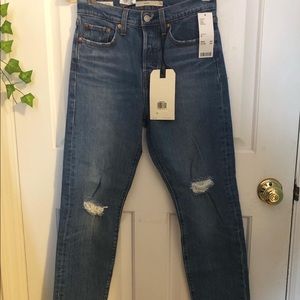 NWT Levi’s wedgie high waisted jeans
